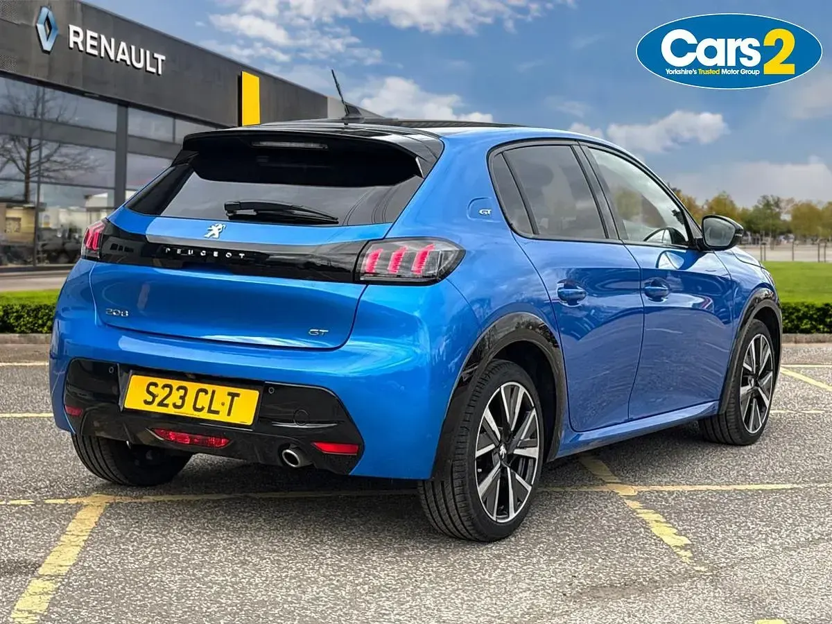 Used Peugeot 208 GTi 75 HP (55 kW) 2022 Blue Hatchback