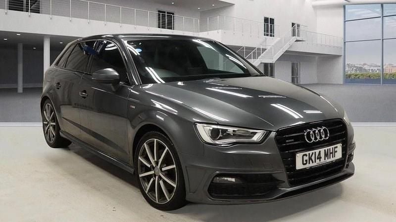 Used Audi A3 S-Line 2014 Grey Hatchback