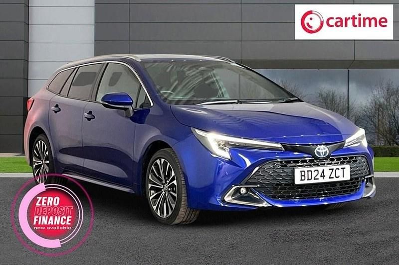 Blue Used 2024 Toyota Corolla Design Estate | £23,826 (Fair price) - Image 1/4