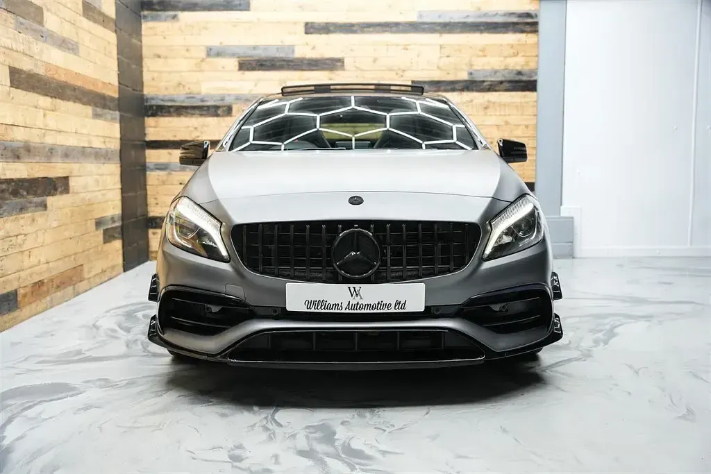 Used Mercedes A45 AMG Premium 417 HP (306 kW) 2015 Grey Hatchback