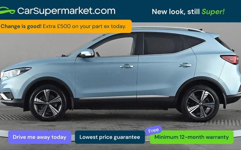Used MG ZS Exclusive 105 kW (143 HP) 2020 Blue SUV