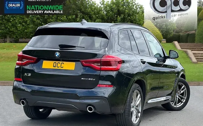 Used BMW X3 M Sport 190 HP (139 kW) 2019 Black sapphire SUV