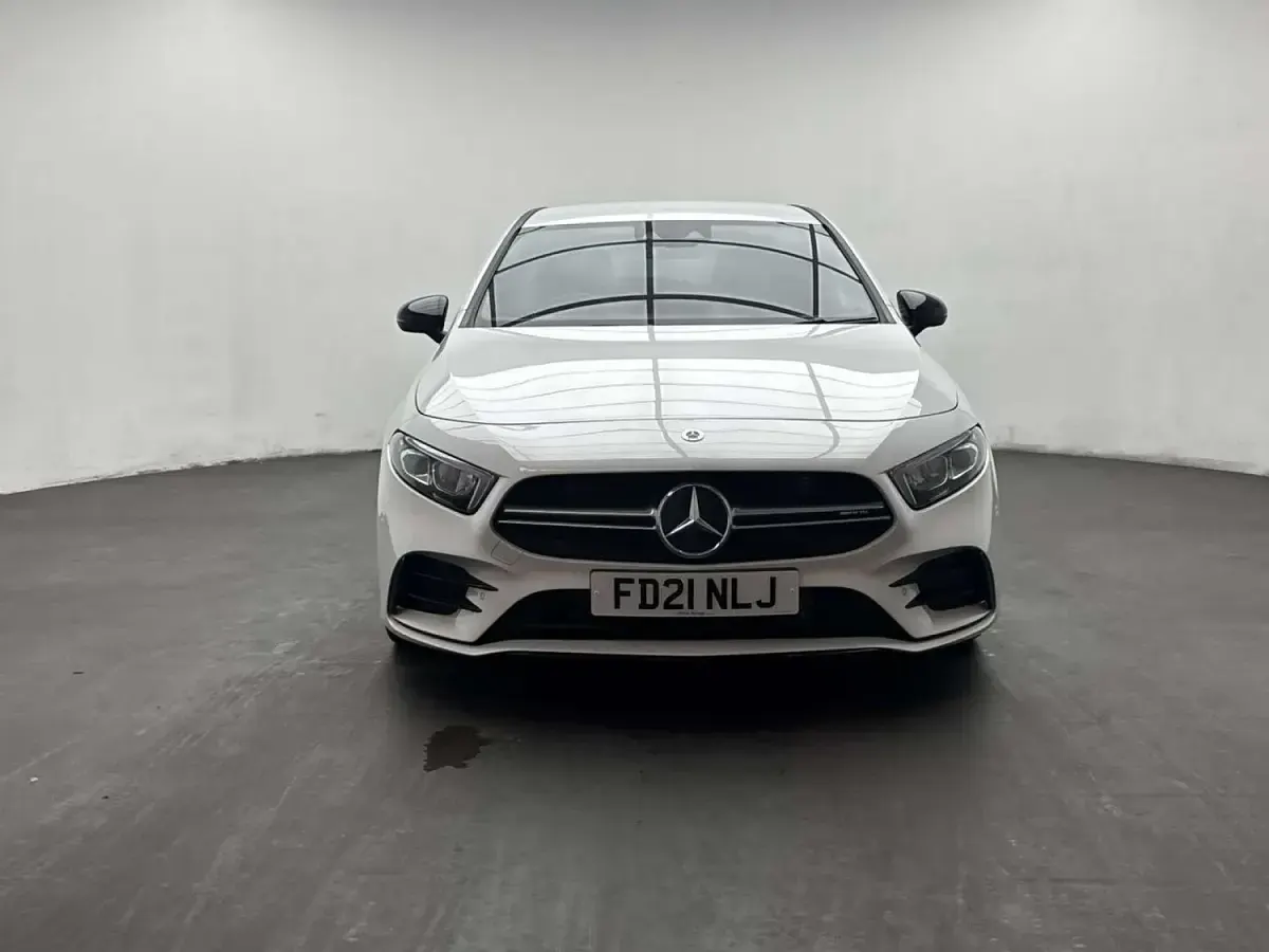 Used Mercedes A35 AMG Premium 2021 White Hatchback