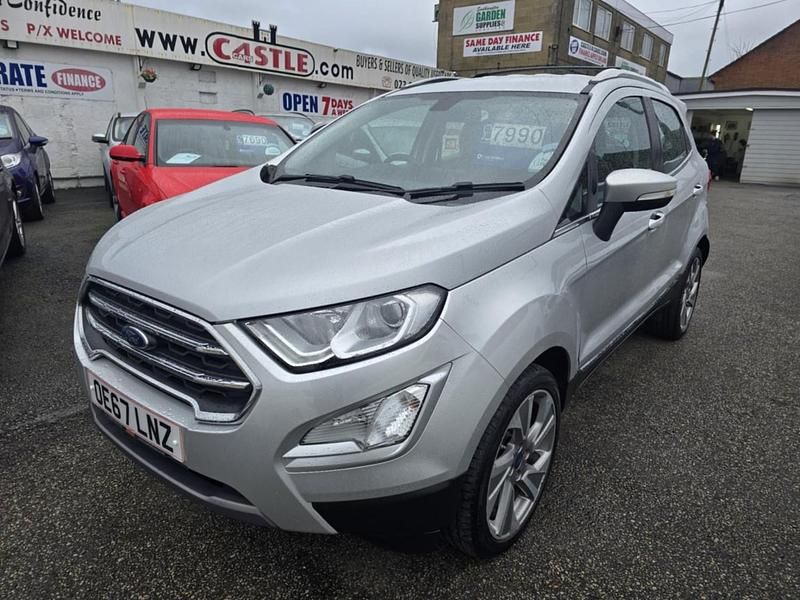 Used Ford Ecosport Titanium 125 HP (91 kW) 2017 Silver SUV