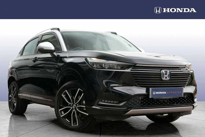 Crystal black Used 2022 Honda HR-V Advance SUV | £23,790 (Fair price) - Image 1/4