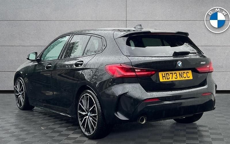 Used BMW 118 M Sport 136 HP (100 kW) 2023 Black Hatchback