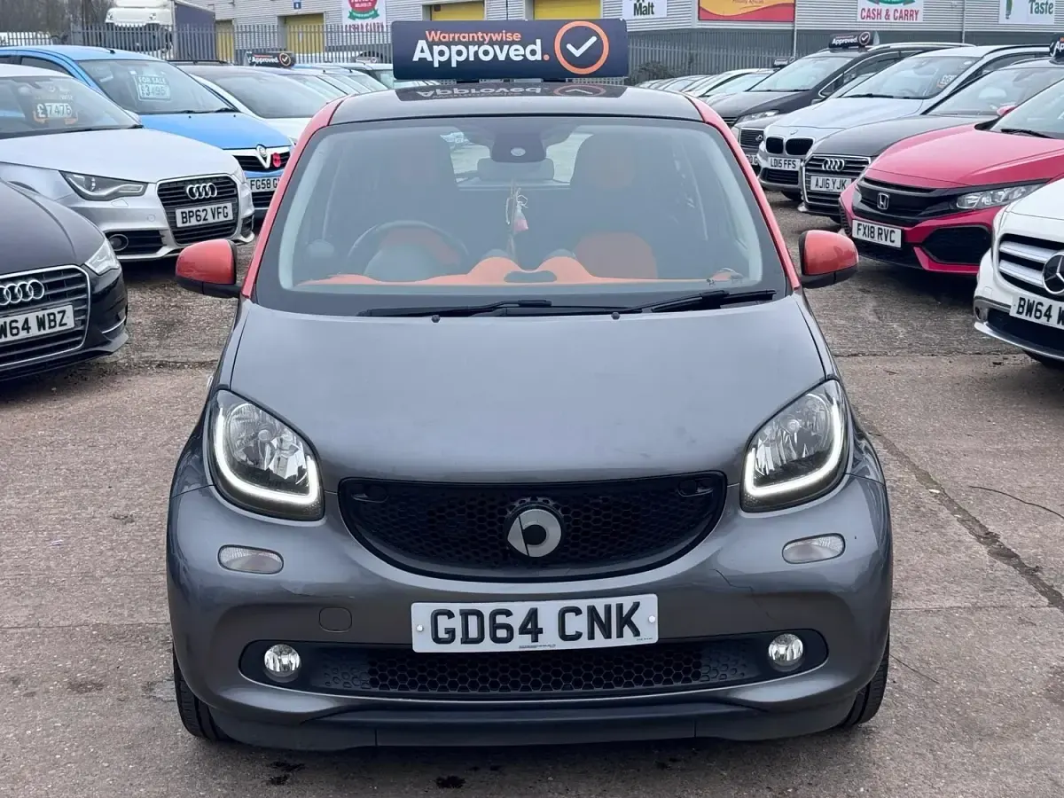 Used Smart ForFour Edition #1 71 HP (52 kW) 2015 Grey Hatchback