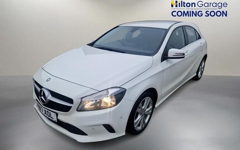 White Used 2017 Mercedes A160 Executive Hatchback | £11,850 (Good price) - Image 1/1