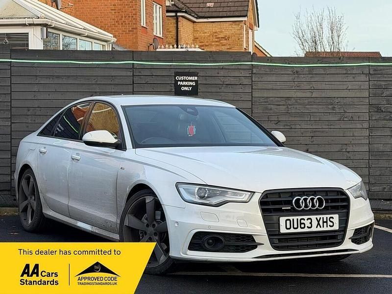 Used Audi A6 Black Edition 2013 White Sedan