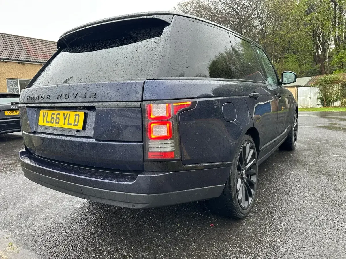 Used Land Rover Range Rover Vogue 2017 Blue SUV
