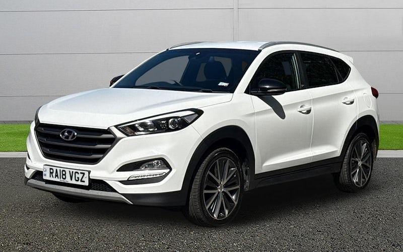 Usado Hyundai Tucson GO! 177 HP (130 kW) 2018 Branco SUV