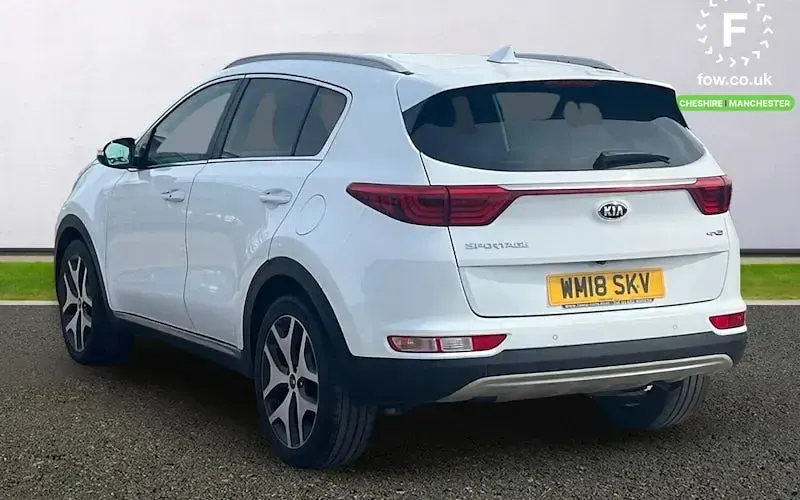 Used Kia Sportage GT-Line 141 HP (103 kW) 2018 White SUV