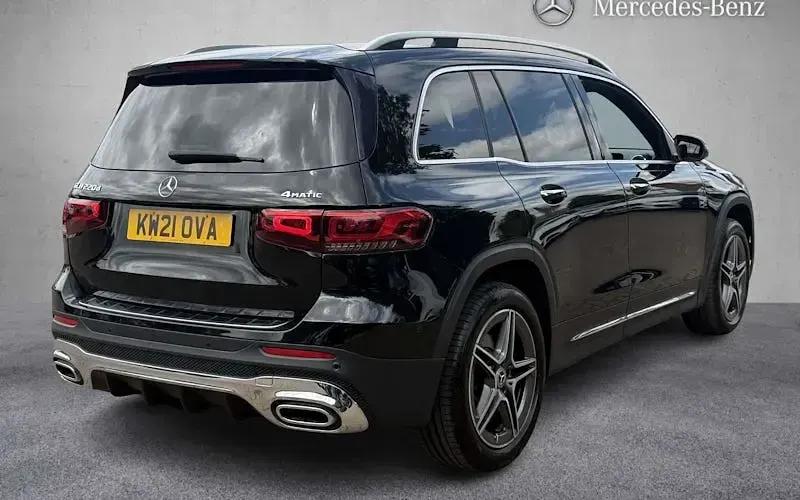 Used Mercedes GLB220 AMG line 190 HP (139 kW) 2021 Black SUV