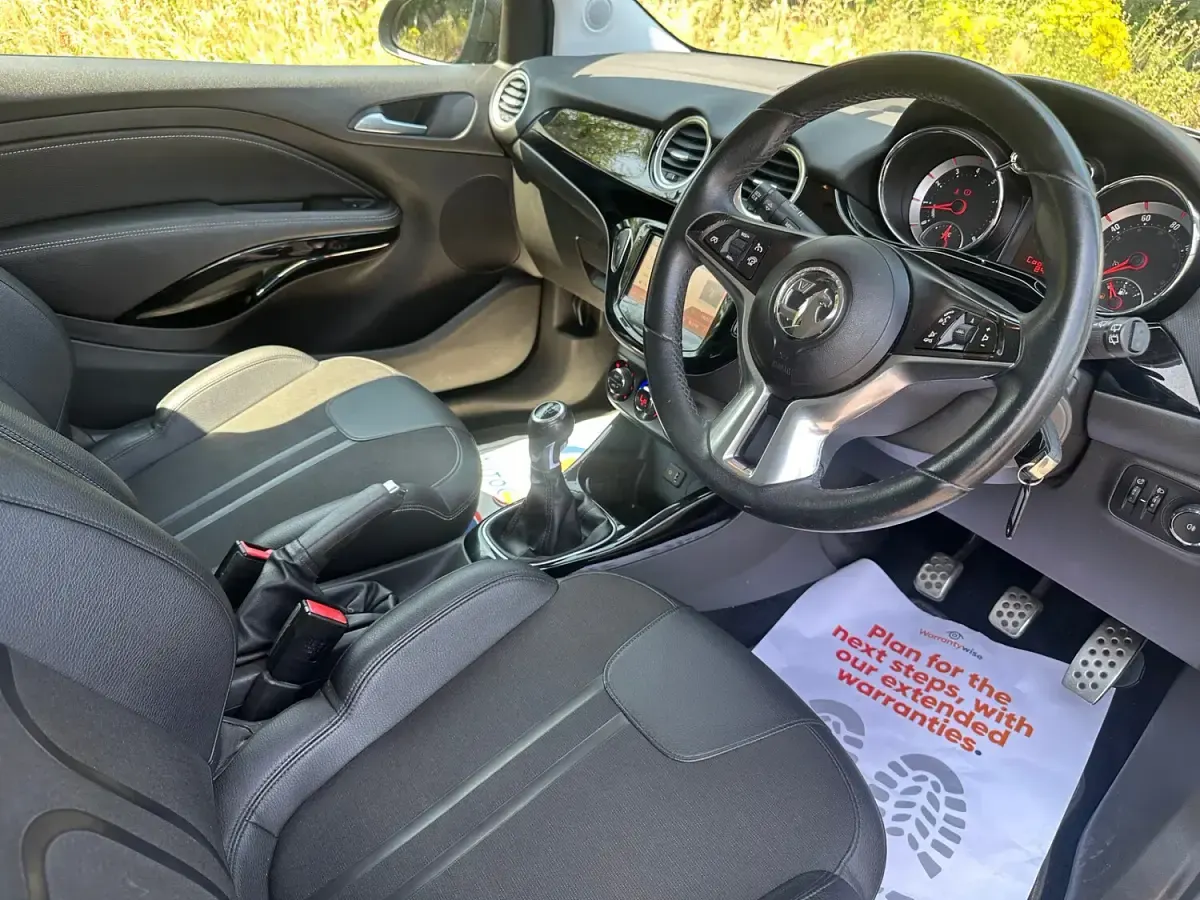 Used Vauxhall Adam Slam 2015 Black Hatchback