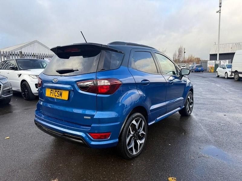Used Ford Ecosport ST-Line 125 HP (91 kW) 2018 Blue SUV