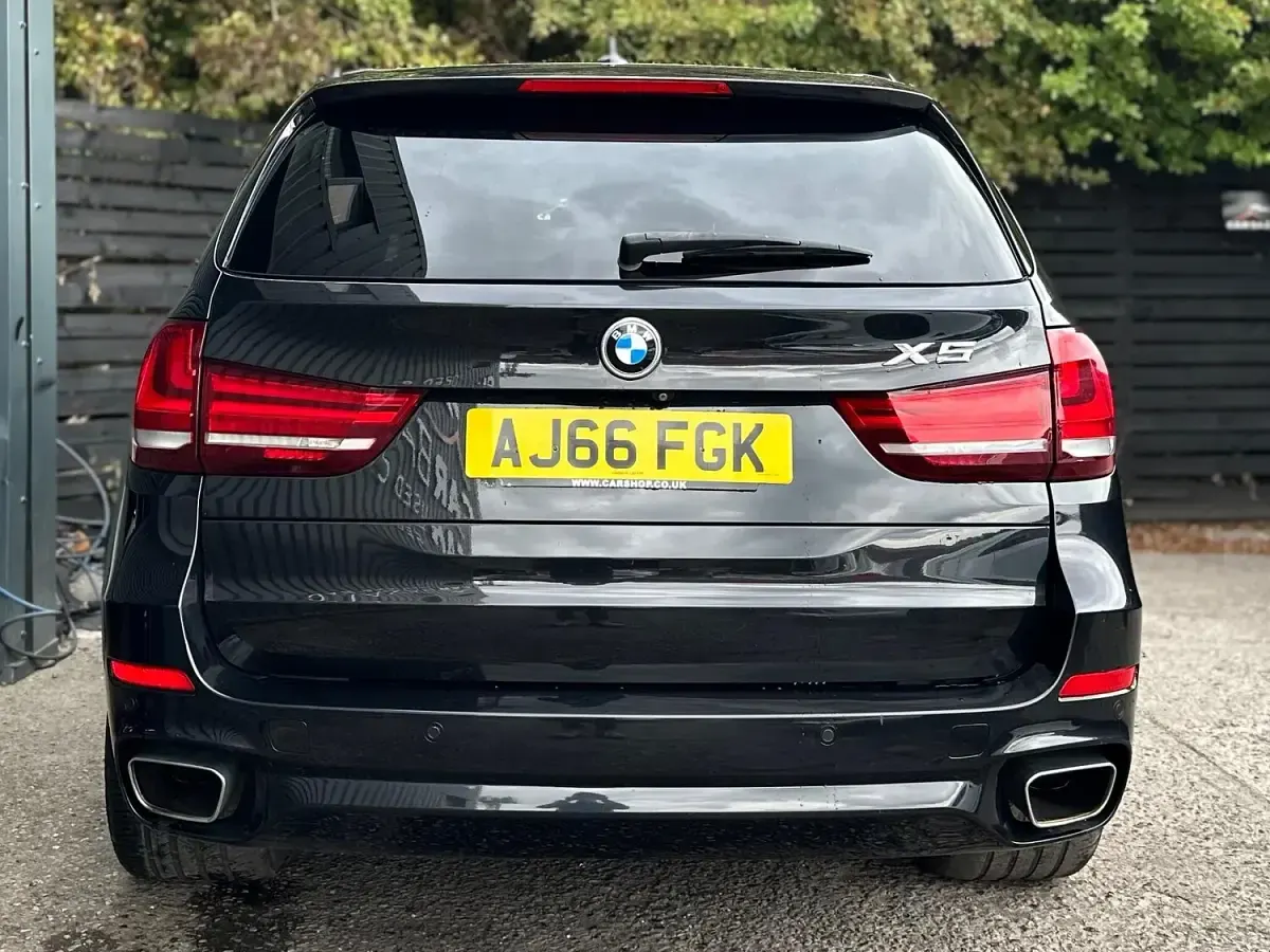 Used BMW X5 M Sport 254 HP (186 kW) 2017 Black SUV