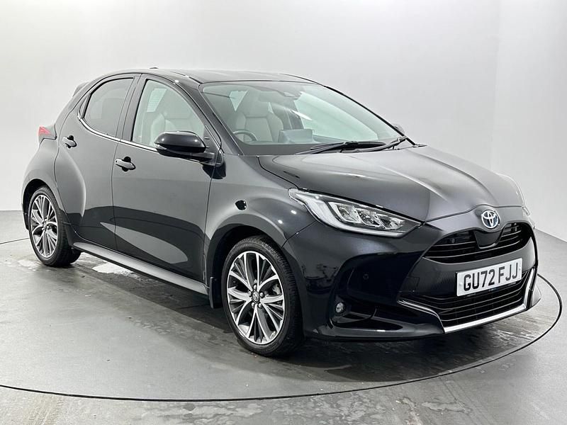 Used Toyota Yaris Hybrid 2022 Black Hatchback
