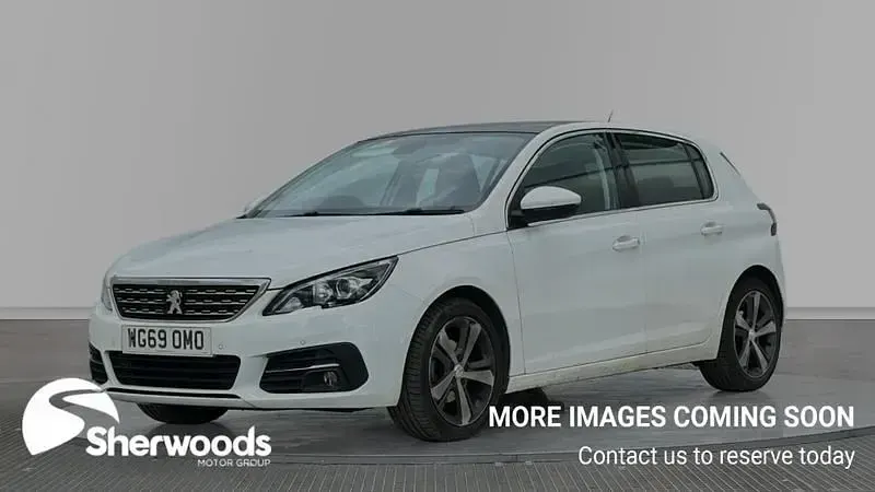 Second-hand Peugeot 308 Allure 2019 Alb Hatchback