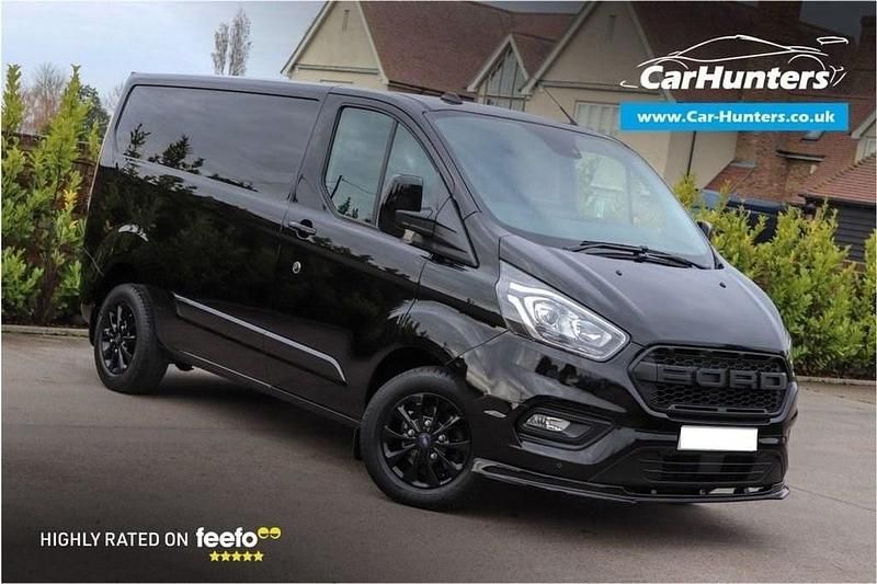 Black Used 2021 Ford Transit Custom Limited Van | £18,495 (Fair price) - Image 1/1