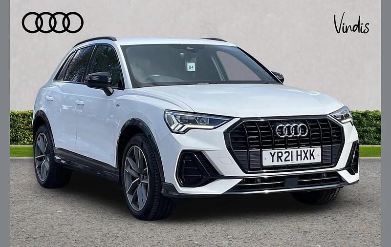 Used Audi Q3 Black Edition 150 HP (110 kW) 2021 White SUV