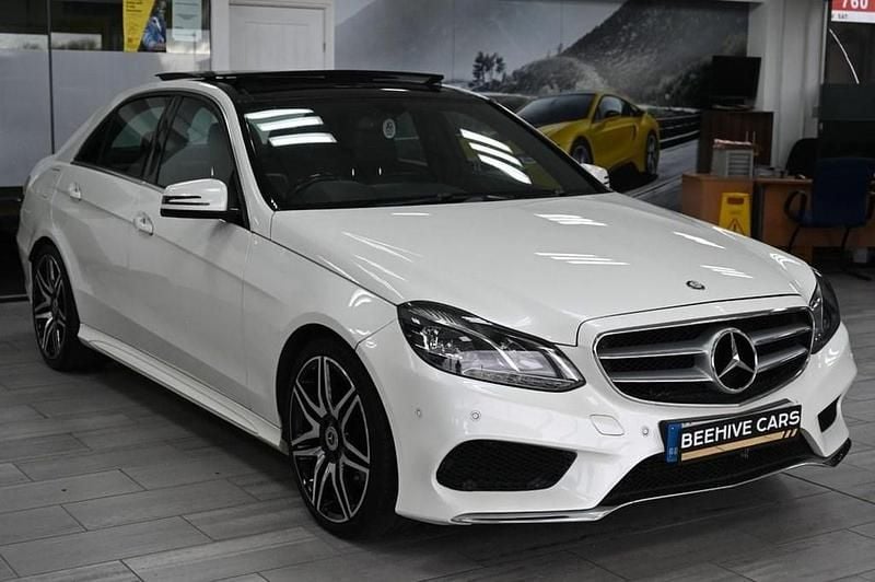 Used Mercedes E220 AMG 170 HP (125 kW) 2014 White Sedan