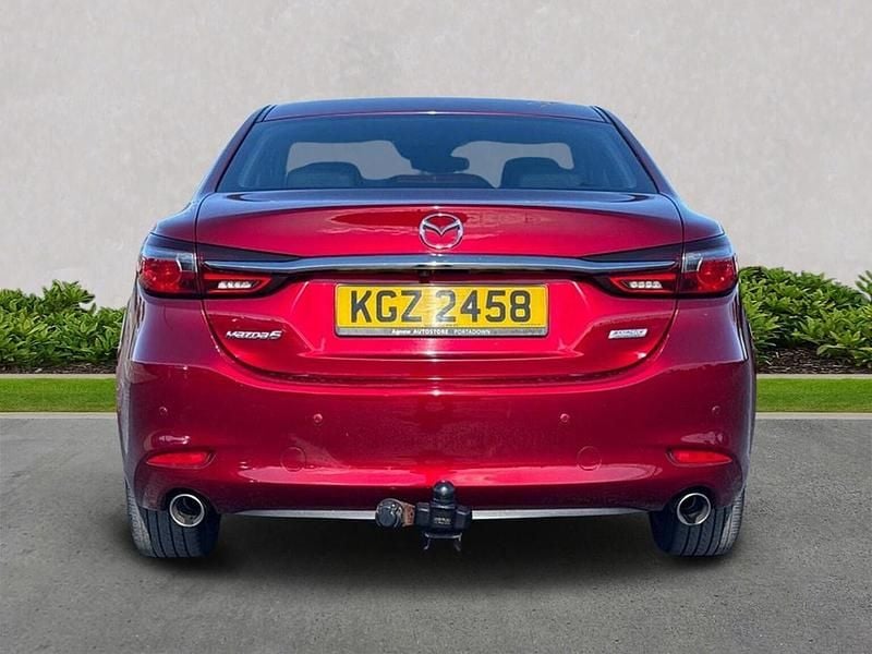 Second-hand Mazda 6 Inclusive 150 CP (110 kW) 2018 Roșu Berlinǎ