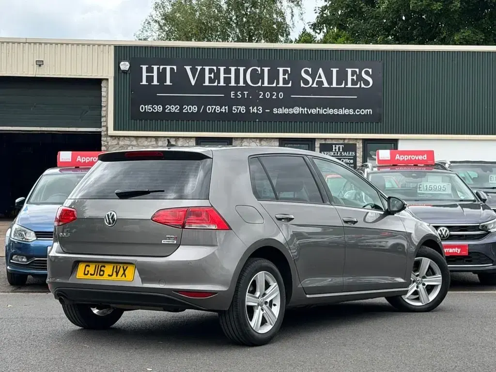 Used VW Golf VII Edition 110 HP (80 kW) 2016 Grey Hatchback