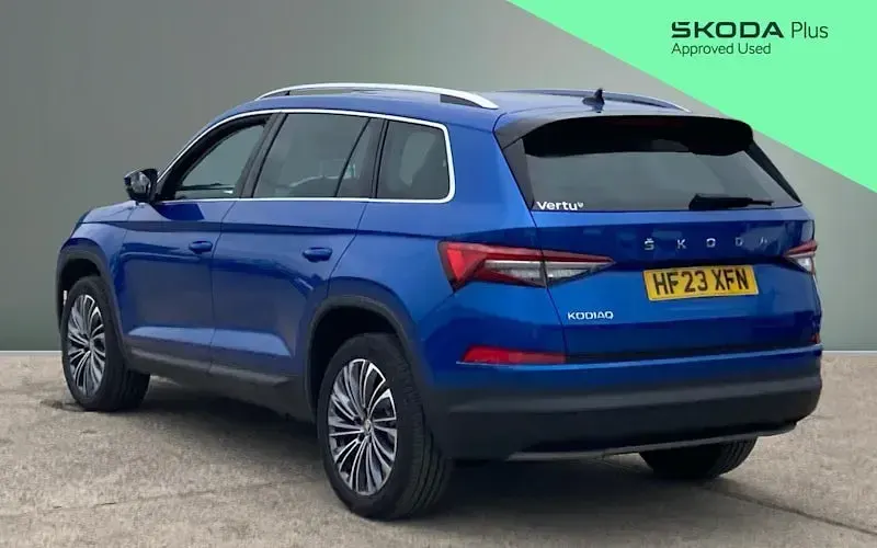 Used Skoda Kodiaq SE L Executive 150 HP (110 kW) 2023 Blue SUV