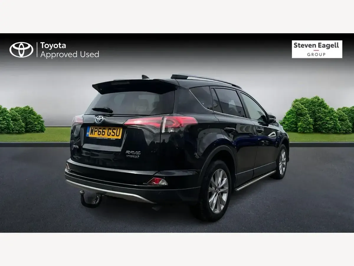 Begagnad Toyota RAV4 197 HK (144 kW) 2017 Svart SUV