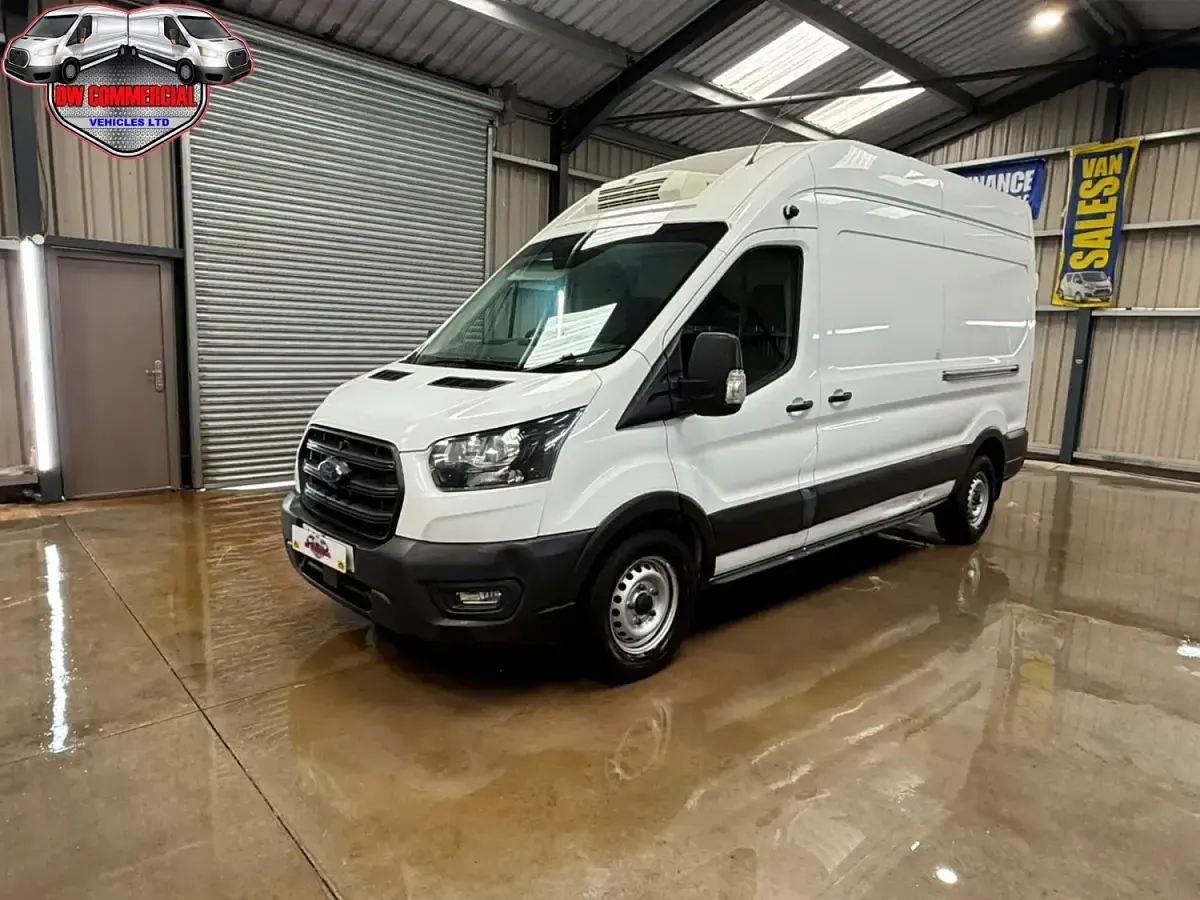 Used Ford Transit 130 HP (95 kW) 2022 White Van