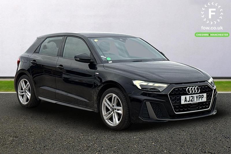 Black Used 2021 Audi A1 S-Line Hatchback | £16,599 (Fair price) - Image 1/3