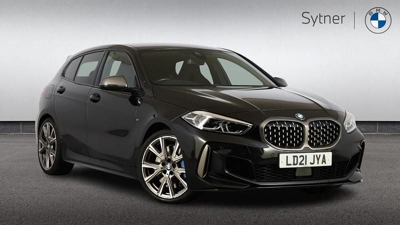 Used BMW M135 Shadowline 302 HP (222 kW) 2021 Black Hatchback