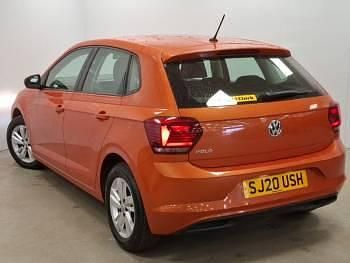 Used VW Polo SE 80 HP (58 kW) 2020 Orange Hatchback