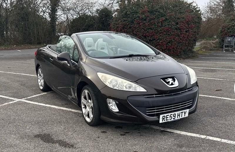 Used Peugeot 308 CC 2009 Brown Cabriolet