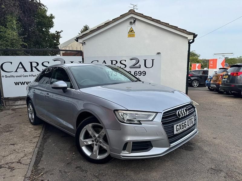 Silver Used 2016 Audi A3 Sport Sedan | £7,495 (Fair price) - Image 1/4
