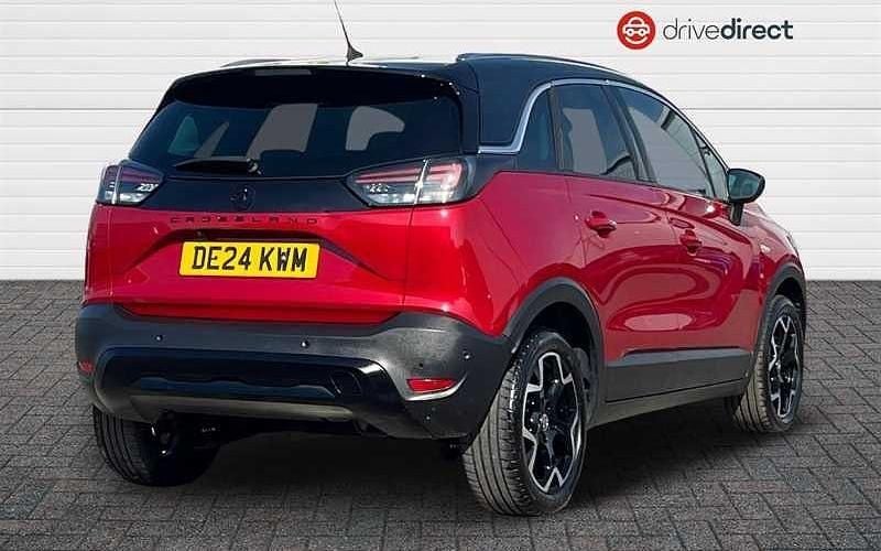 Used Vauxhall Crossland Ultimate 110 HP (80 kW) 2024 Red SUV