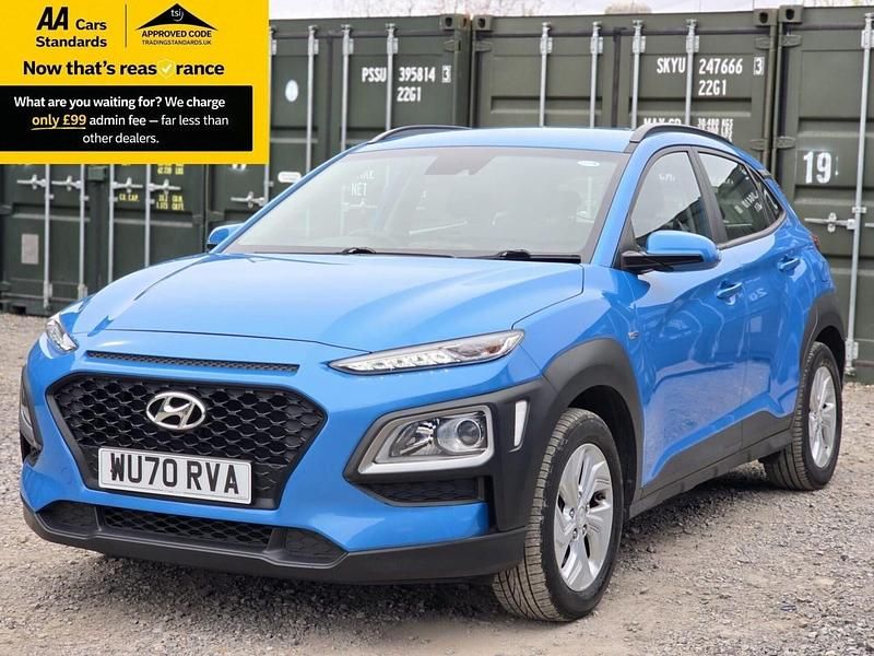 Used Hyundai Kona SE 141 HP (103 kW) 2020 Blue SUV
