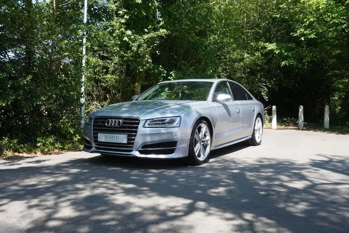 Used Audi S8 Comfort 2015 Silver Sedan