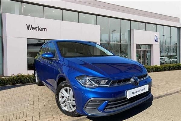 Blue Used 2022 VW Polo Life Hatchback | £16,999 (Fair price) - Image 1/4