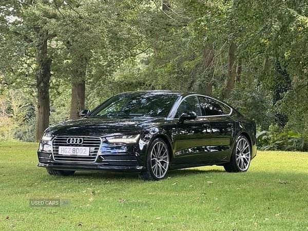 Black Used 2017 Audi A7 S-Line Hatchback | £16,995 (Super price) - Image 1/4