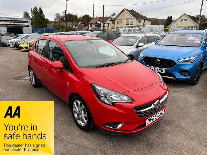 Red Used 2015 Vauxhall Corsa SRi Hatchback | £3,995 (Fair price) - Image 1/4