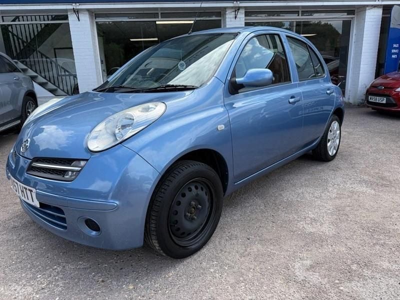 Blue Used 2007 Nissan Micra Hatchback | £2,490 (Fair price) - Image 1/4