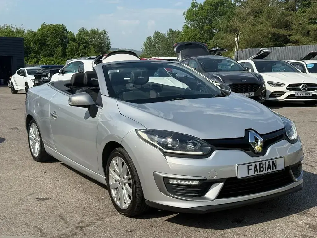 Used Renault Mégane Cabriolet GT-Line 2014 Silver Cabriolet