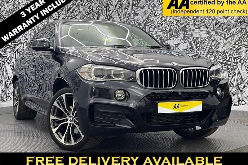 Black Used 2019 BMW X6 M Sport SUV | £23,695 (Good price) - Image 1/1
