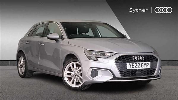 Silver Used 2022 Audi A3 Sport Hatchback | £19,000 (Good price) - Image 1/4