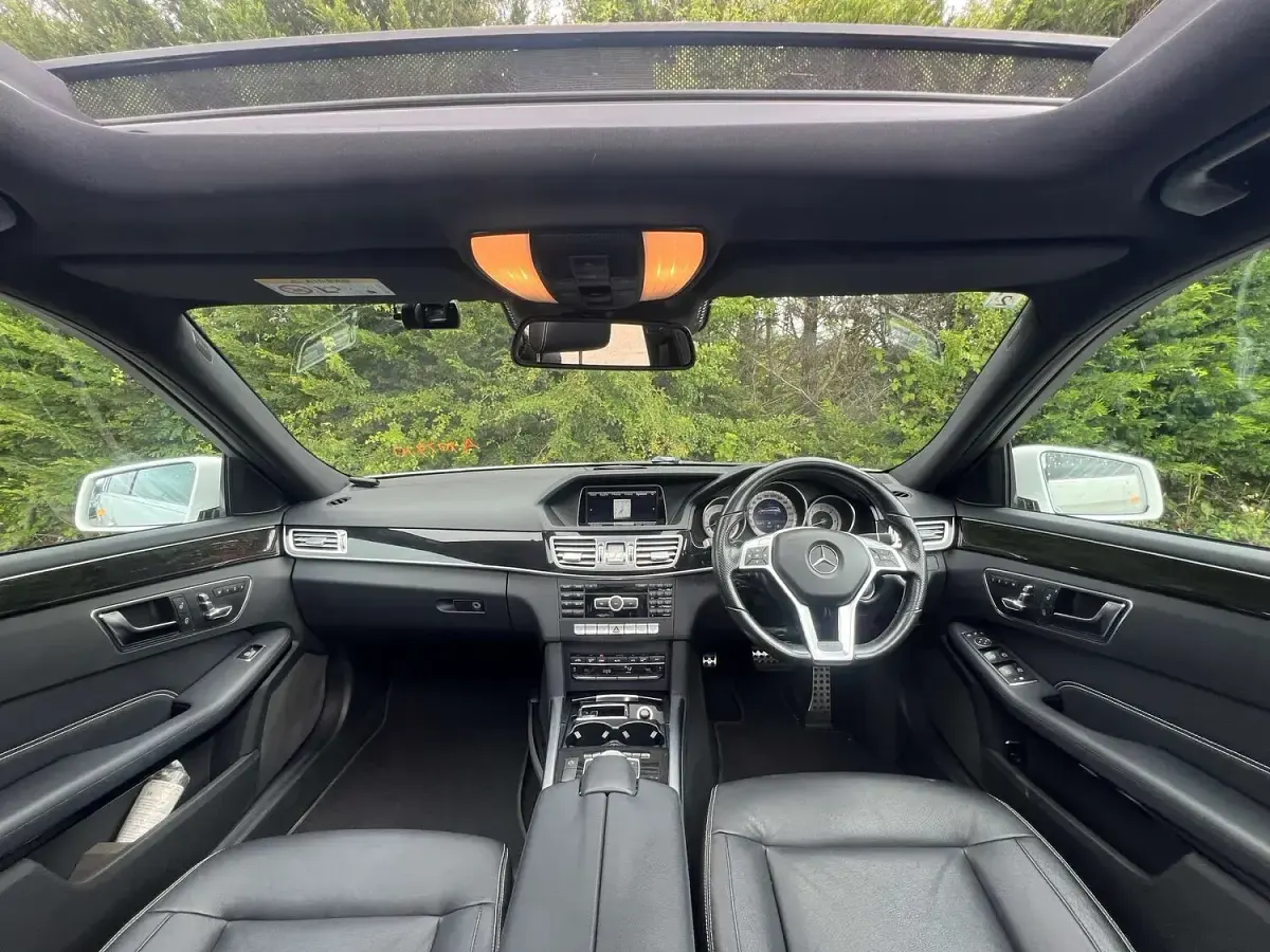 Used Mercedes E350 Avantgarde 2015 White Estate