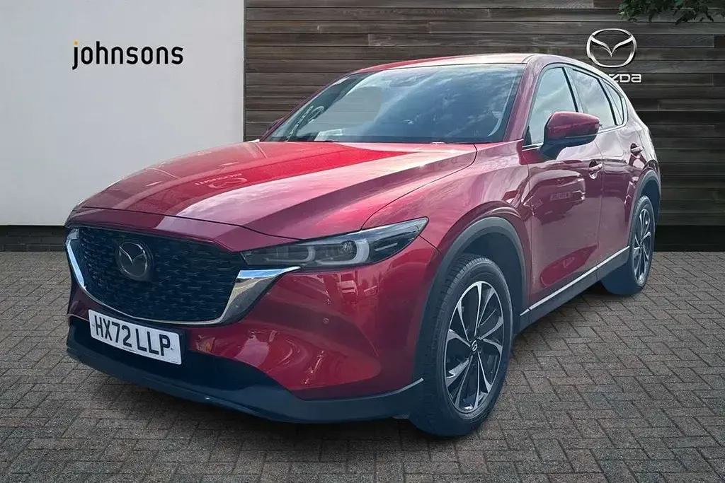Gebraucht Mazda CX-5 Edition 162 PS (119 kW) 2022 Rot SUV