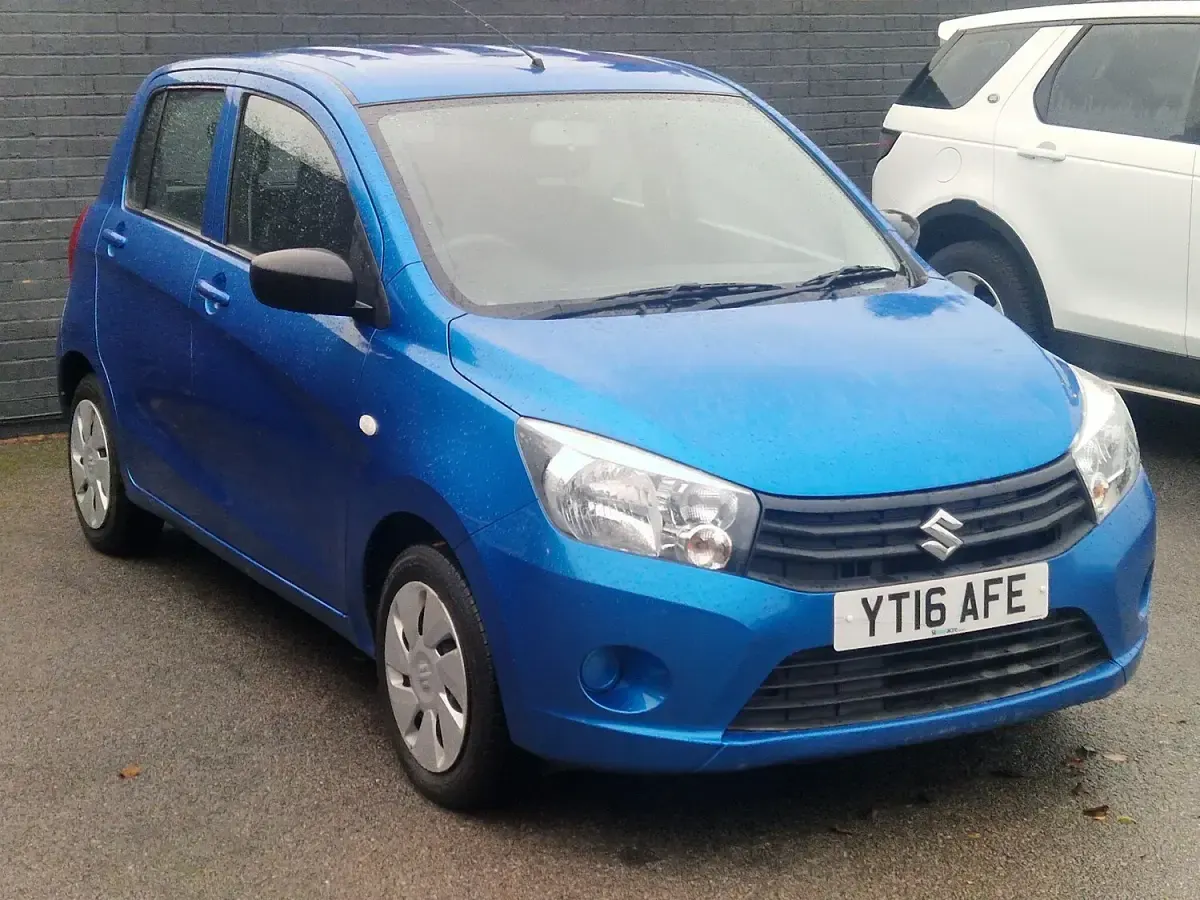 Used Suzuki Celerio 68 HP (50 kW) 2016 Blue Hatchback
