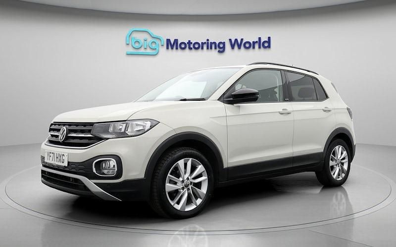 Used VW T-Cross Active 110 HP (80 kW) 2021 Grey SUV