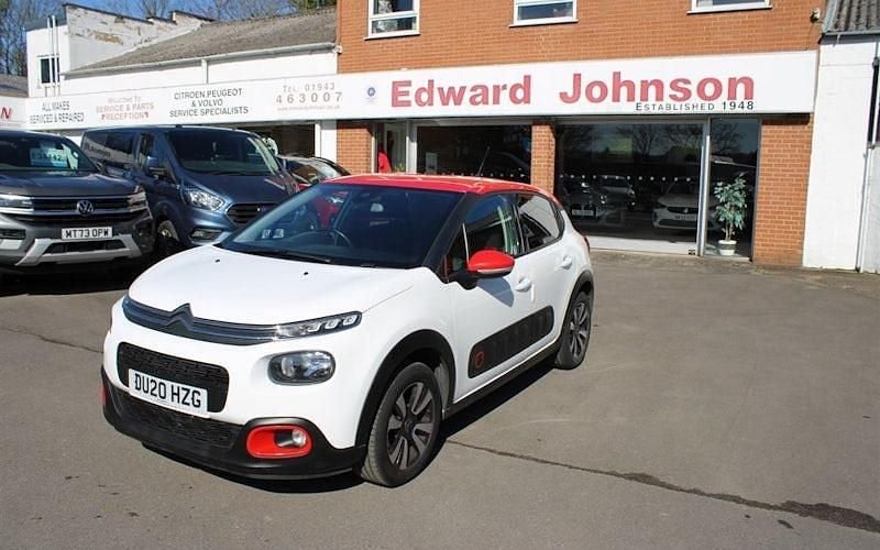 Used Citroën C3 Flair 83 HP (61 kW) 2020 White Hatchback